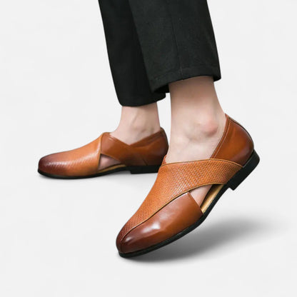 Marchmel | Mocassins Homme en Cuir Véritable Faits Main