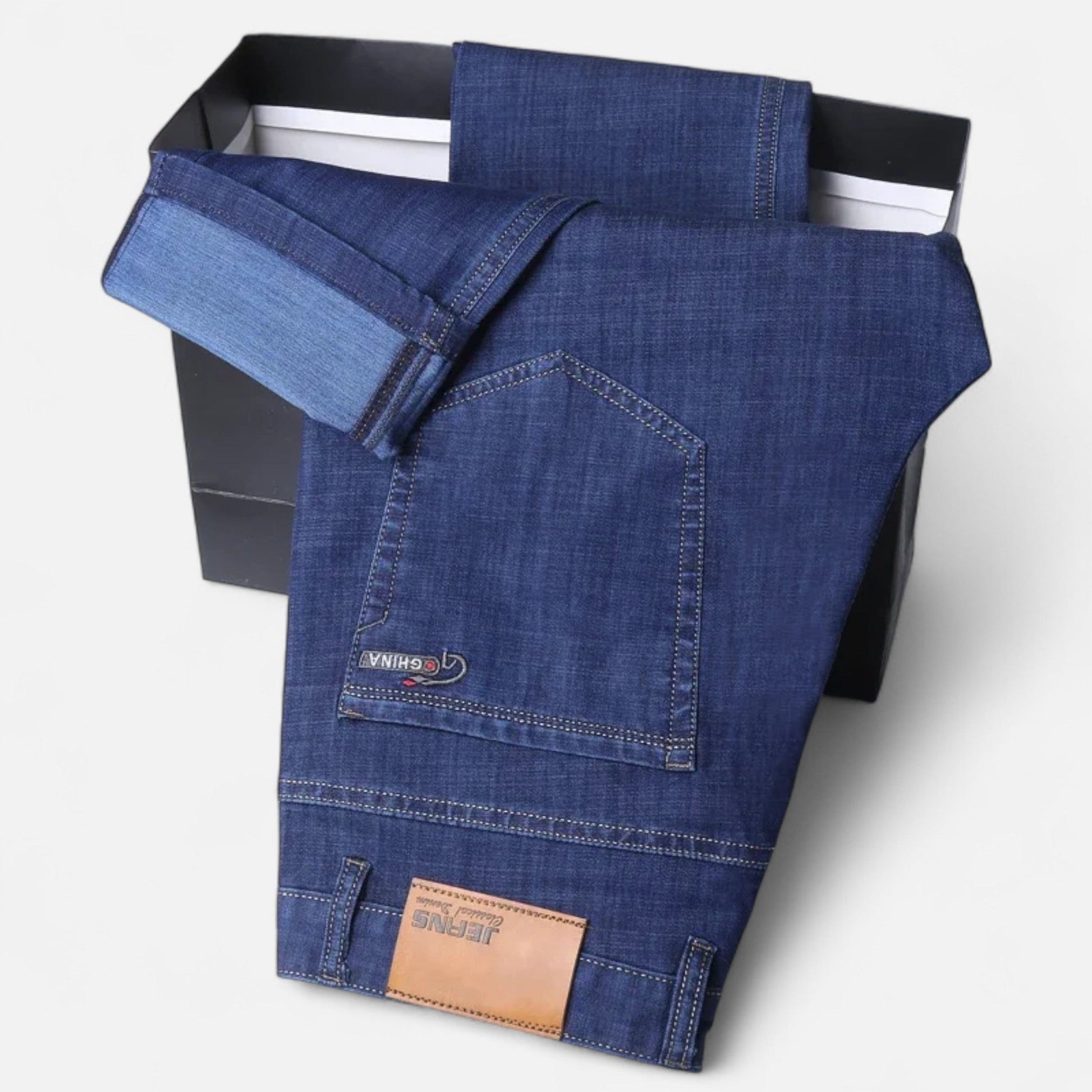 Marchmel | Pantalon Droit en Denim Léger