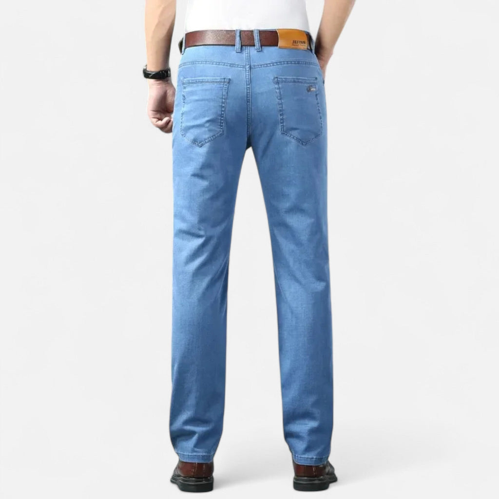 Marchmel | Pantalon Droit en Denim Léger