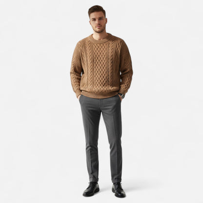 Marchmel | Pull Homme Classique en Laine Premium