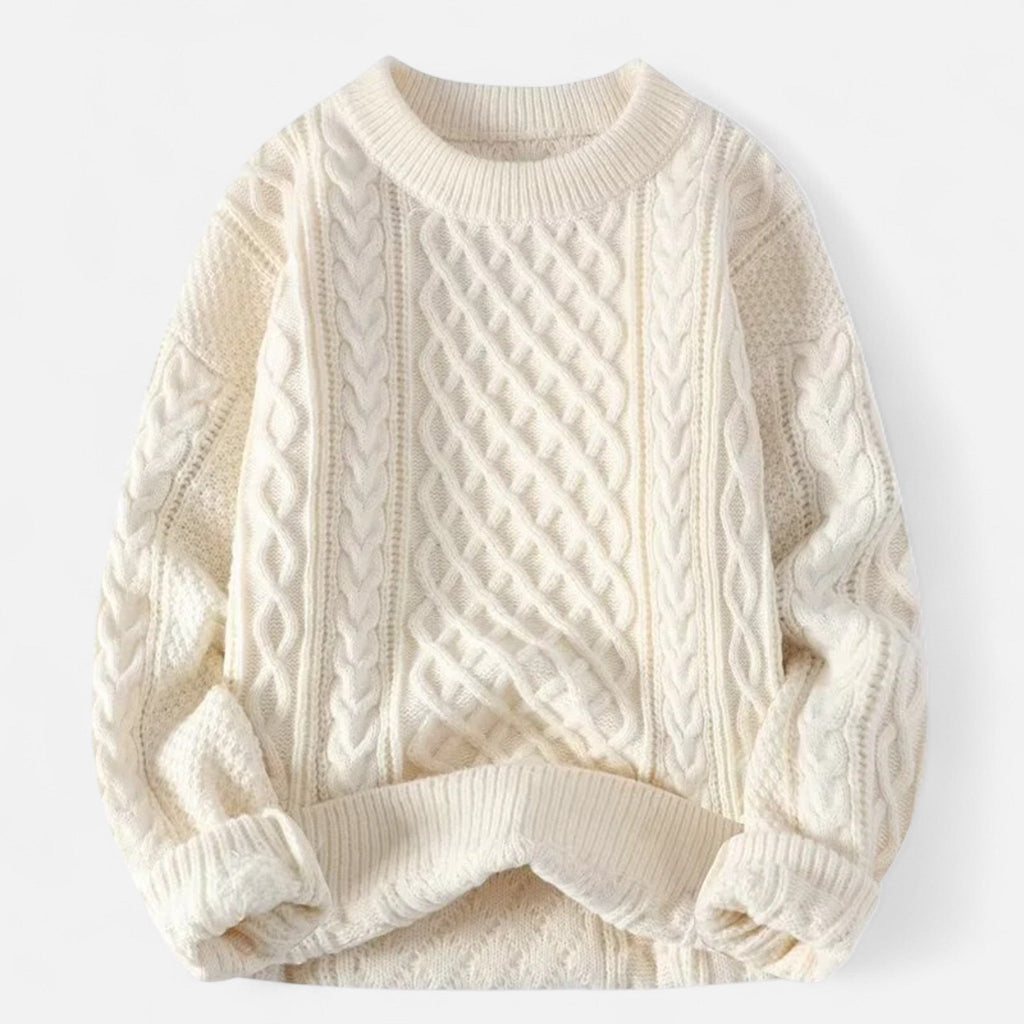 Marchmel | Pull Homme Classique en Laine Premium