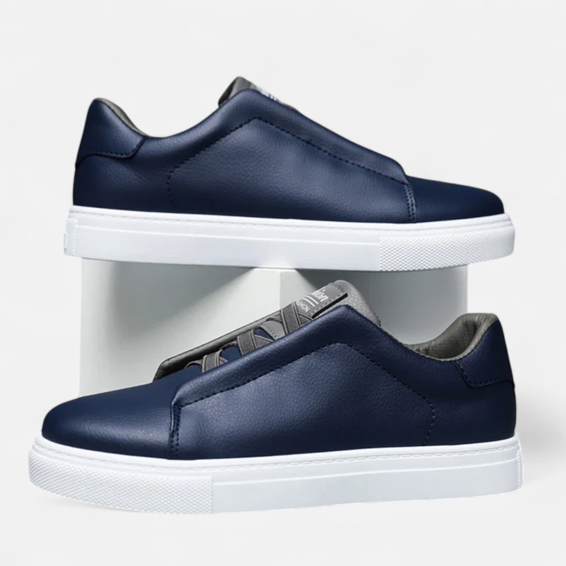 Marchmel | Sneakers Homme en Cuir Sans Lacets Premium