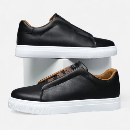 Marchmel | Sneakers Homme en Cuir Sans Lacets Premium