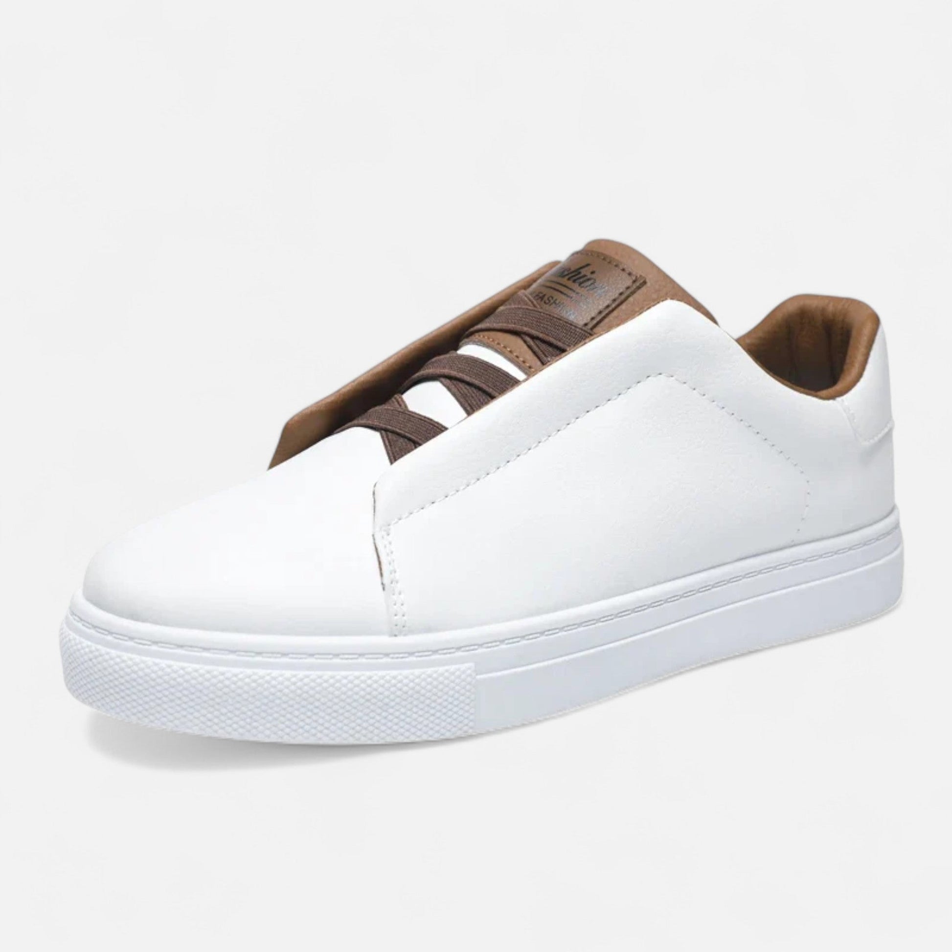 Marchmel | Sneakers Homme en Cuir Sans Lacets Premium