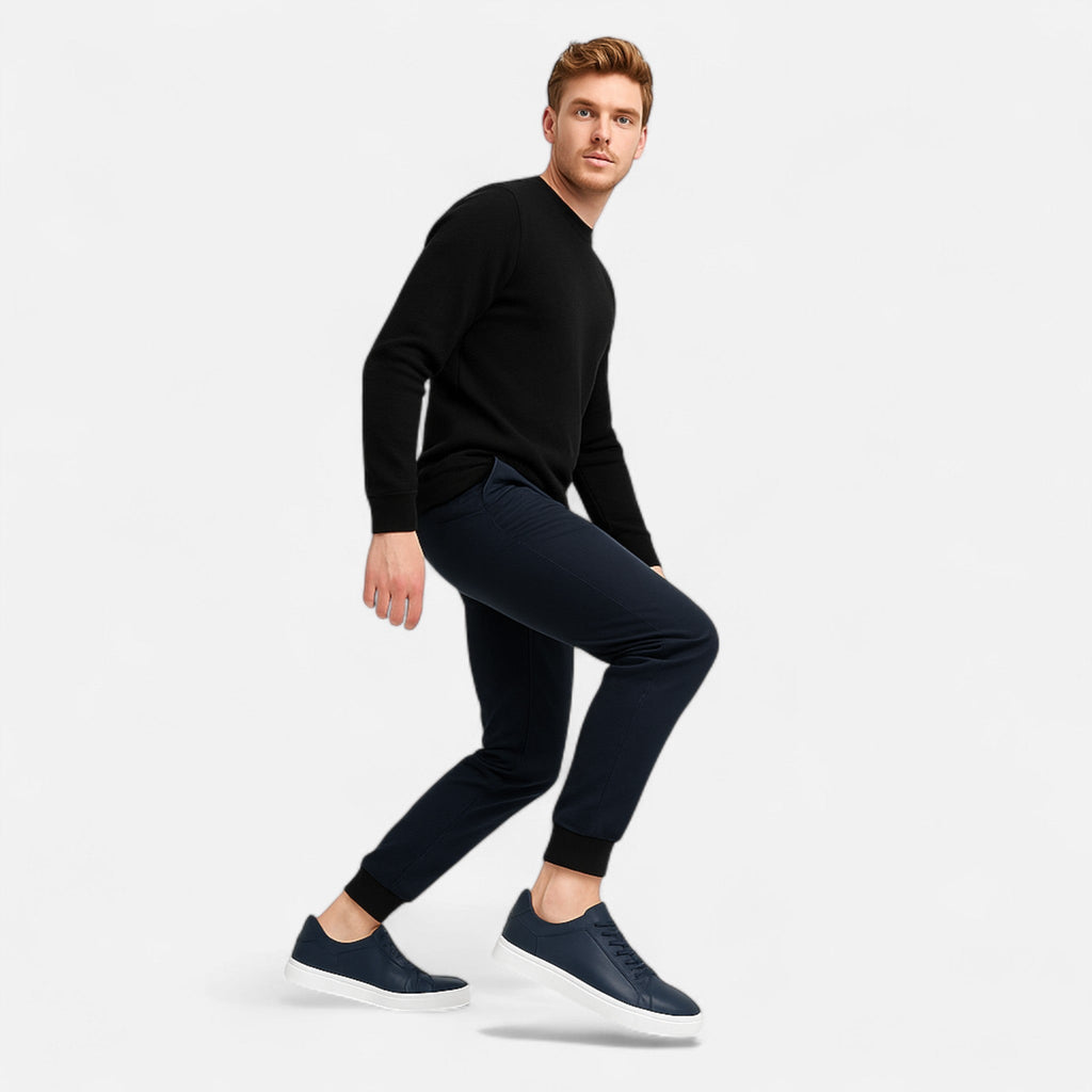 Marchmel | Sneakers Homme en Cuir Sans Lacets Premium