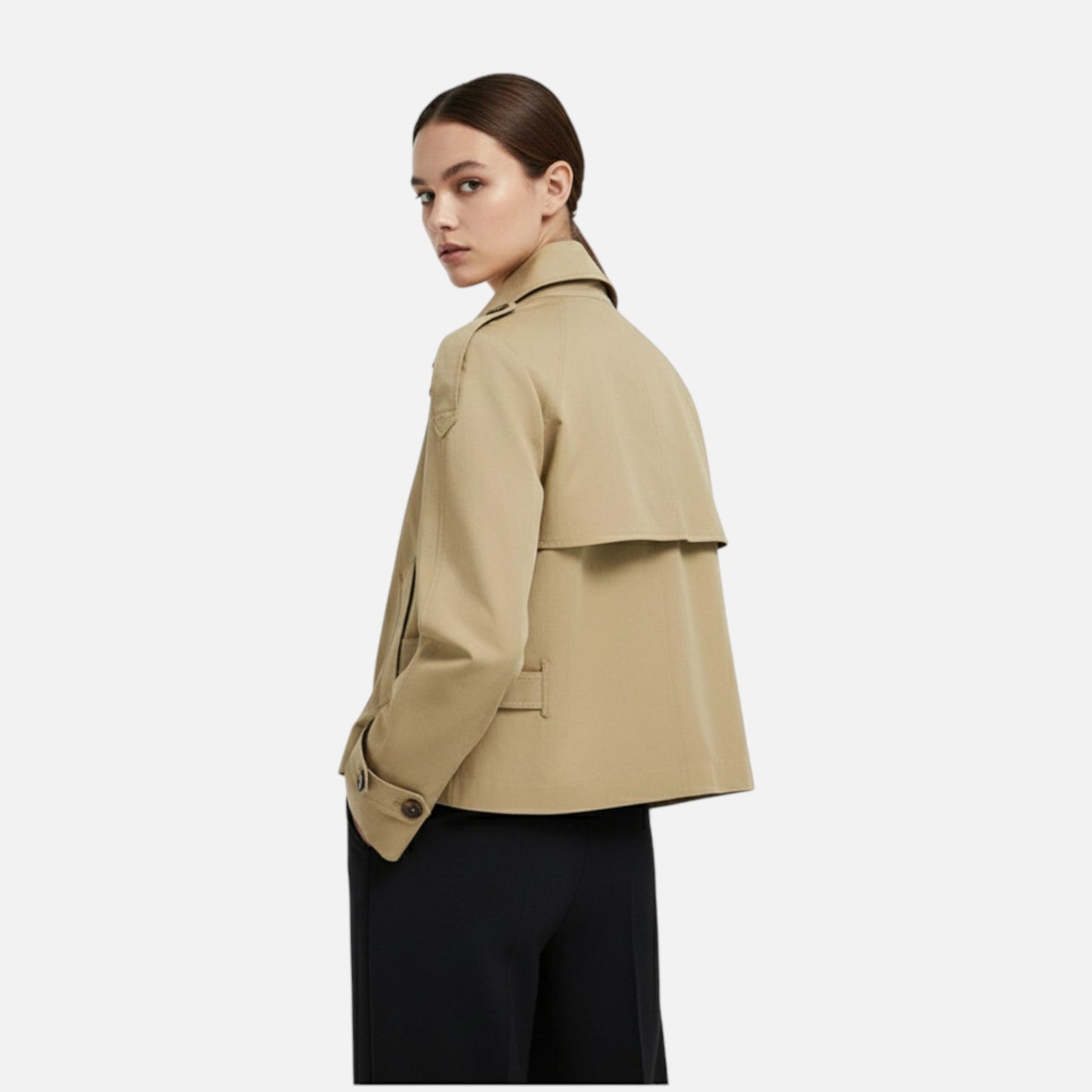 Marchmel | Trench Court Ceinturé Femme