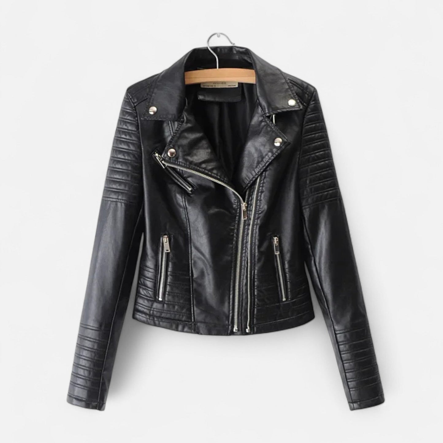 Marchmel | Veste Femme Intemporelle en Cuir Design Biker