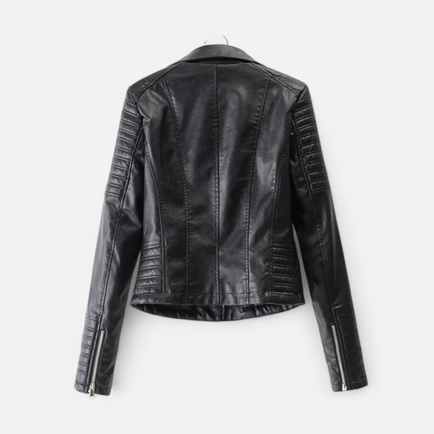 Marchmel | Veste Femme Intemporelle en Cuir Design Biker