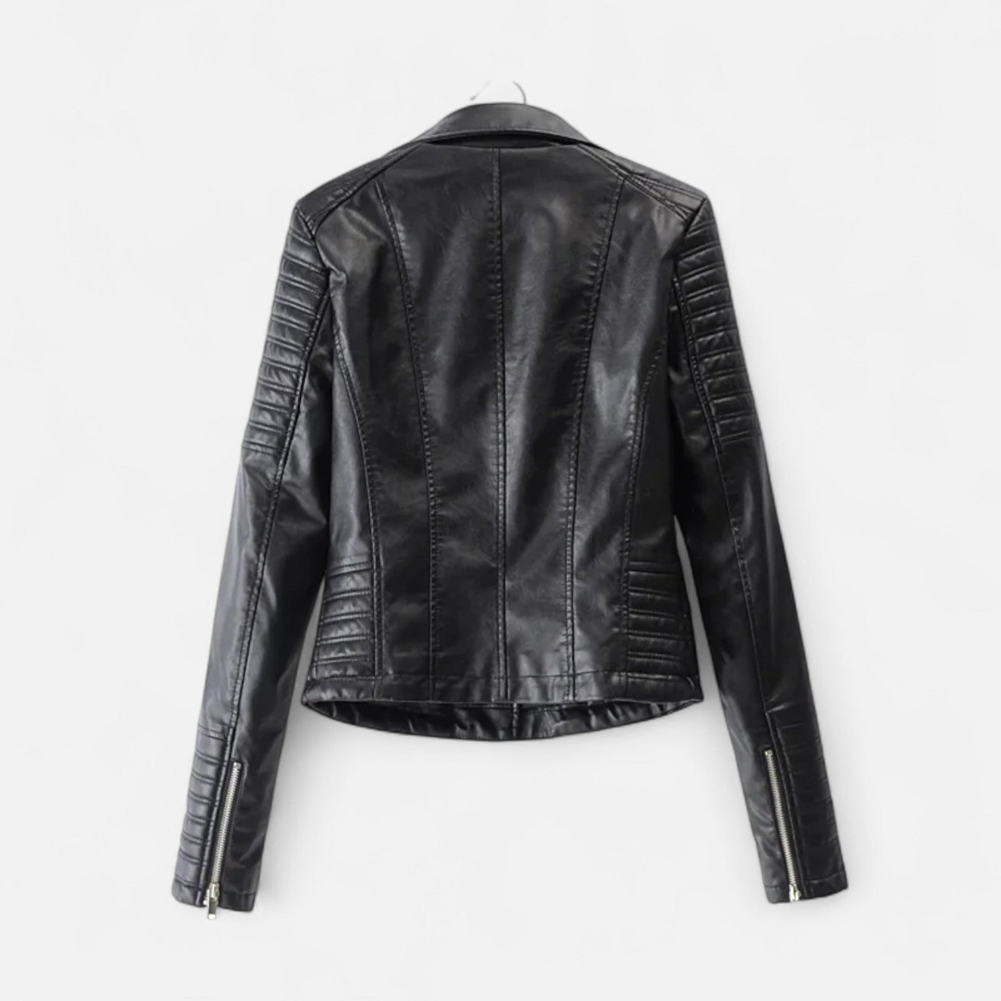 Marchmel | Veste Femme Intemporelle en Cuir Design Biker