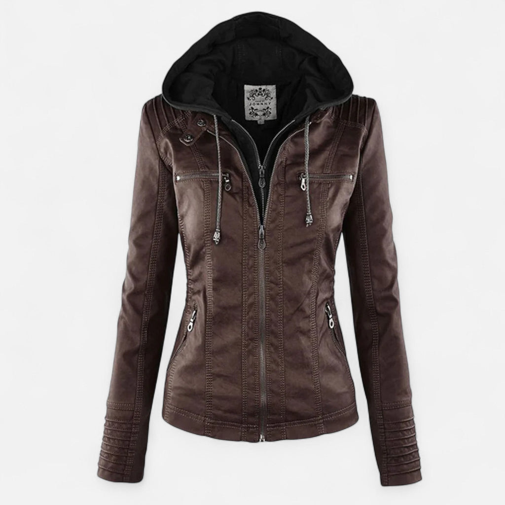 Marchmel | Veste Femme en Cuir – Élégance Intemporelle, Touche Raffinée