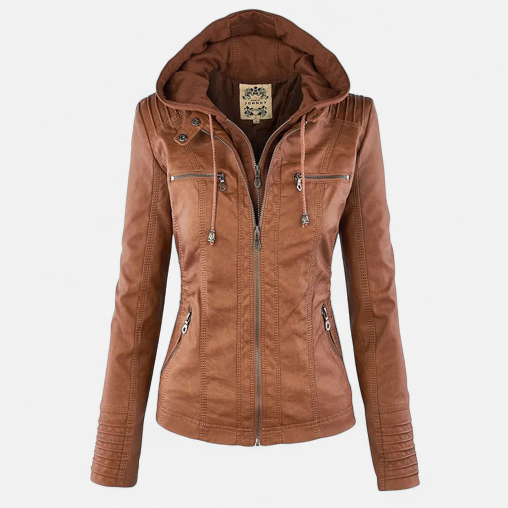 Marchmel | Veste Femme en Cuir – Élégance Intemporelle, Touche Raffinée