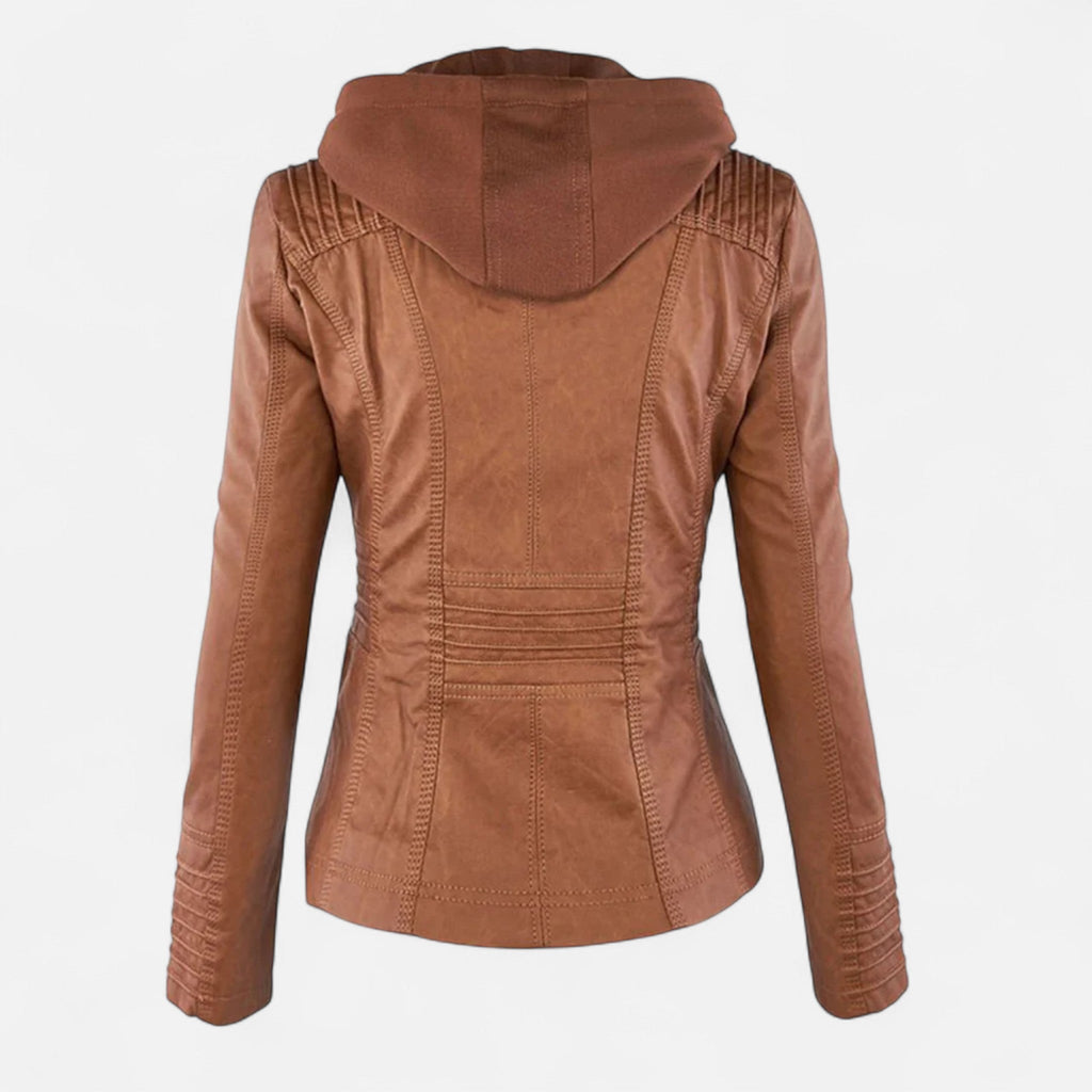 Marchmel | Veste Femme en Cuir – Élégance Intemporelle, Touche Raffinée