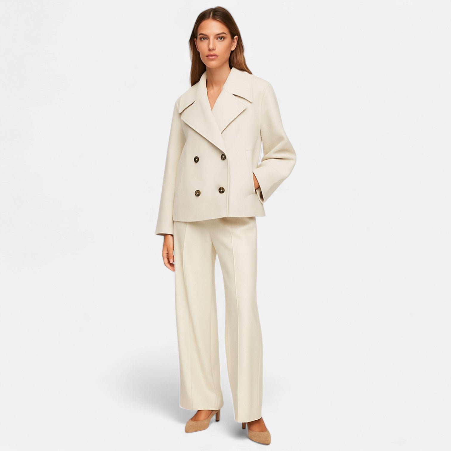 Marchmel | Veste Minimaliste Cintrée pour Femme – Structure Moderne, Élégance Sans Effort