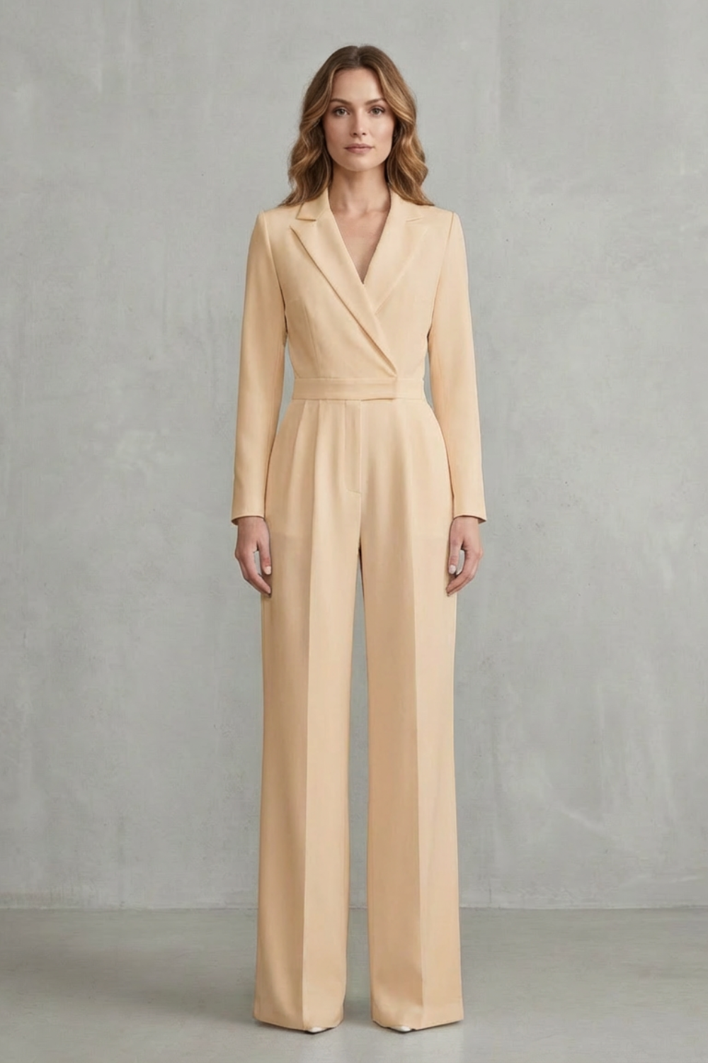 Marchmel | Femme Combinaison mi-taille à col en biais – Combinaison élégante pour les trajets