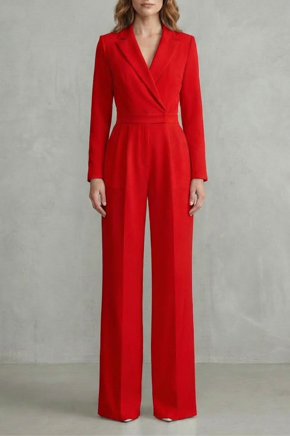 Marchmel | Femme Combinaison mi-taille à col en biais – Combinaison élégante pour les trajets