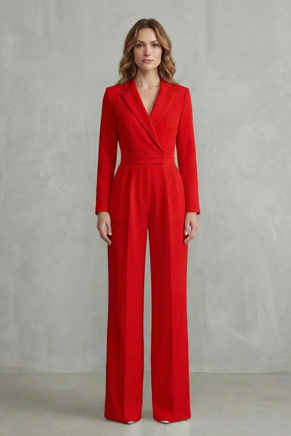 Marchmel | Femme Combinaison mi-taille à col en biais – Combinaison élégante pour les trajets