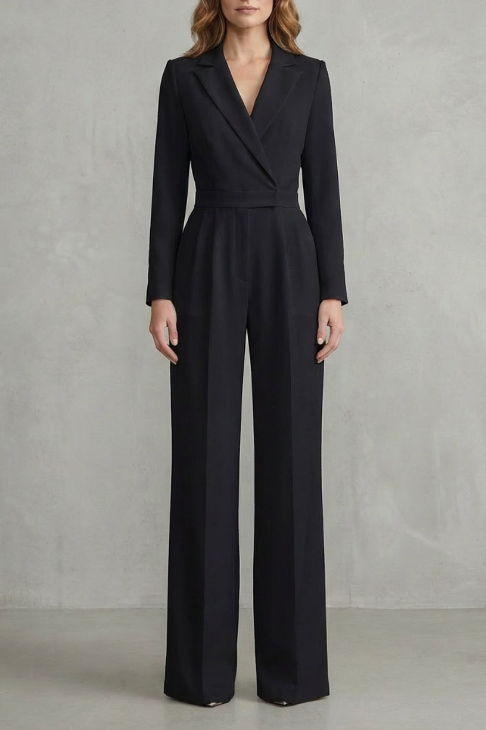 Marchmel | Femme Combinaison mi-taille à col en biais – Combinaison élégante pour les trajets
