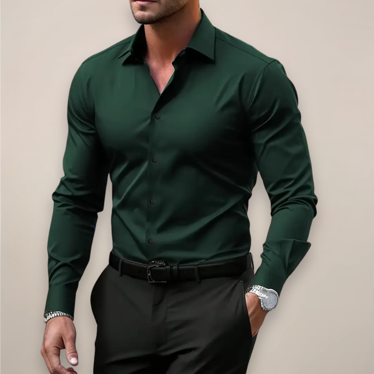 Marchmel | Camicia slim elegante primaverile da uomo