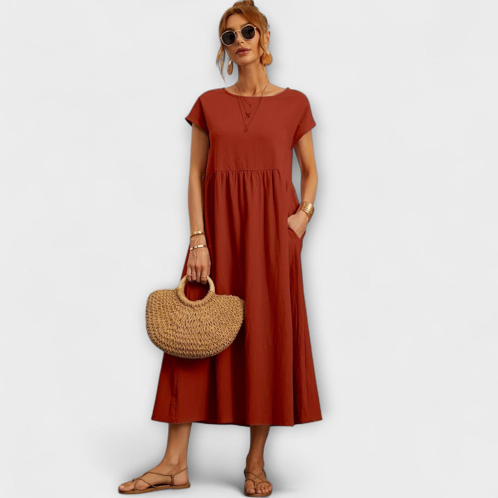 Marchmel | Femme Robe Douce et Fluide