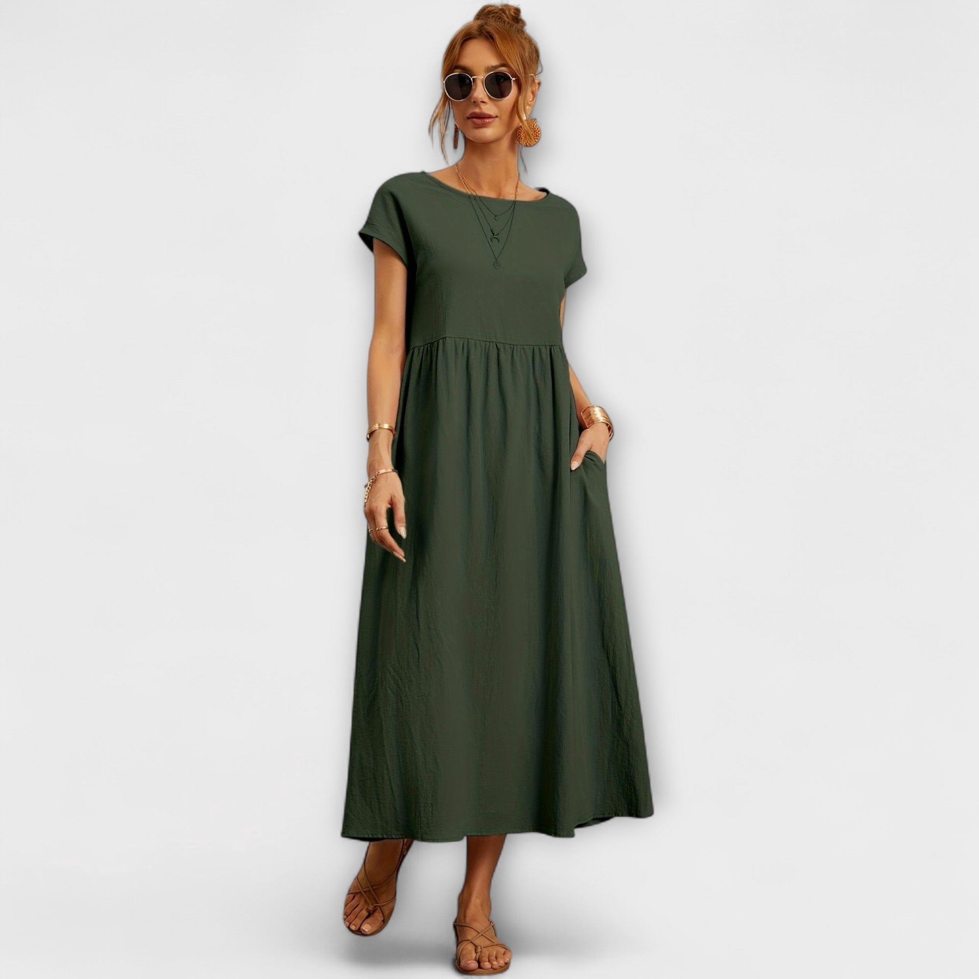 Marchmel | Femme Robe Douce et Fluide