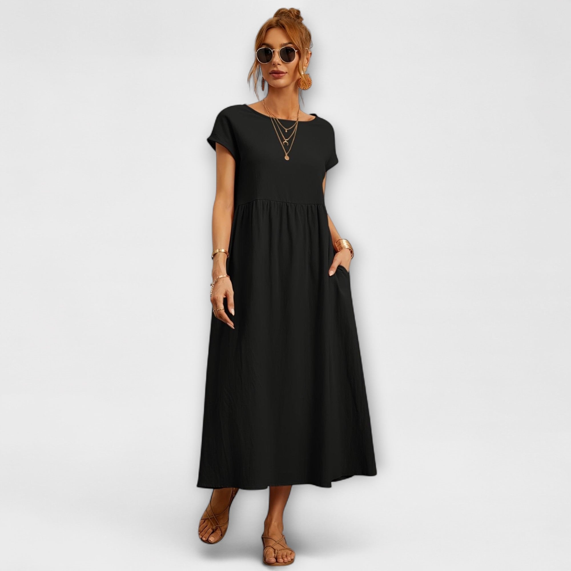 Marchmel | Femme Robe Douce et Fluide