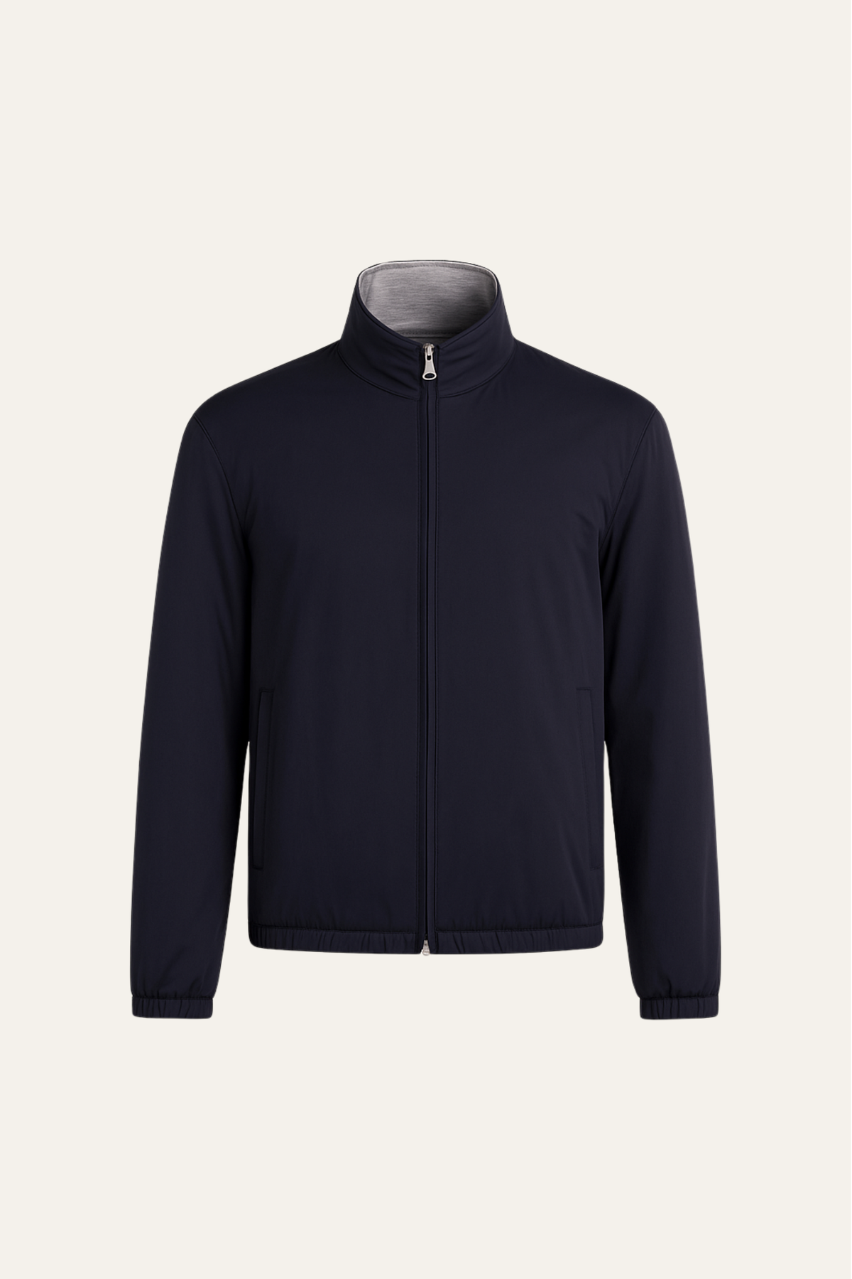 Veste Bomber Réversible Marine