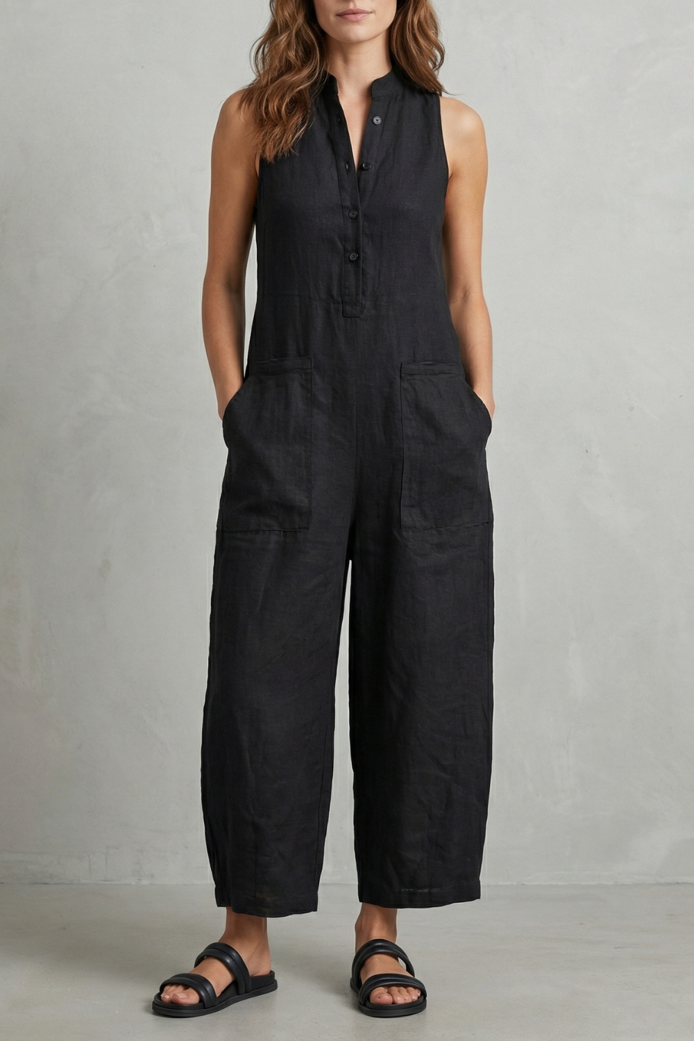 Marchmel | Femme Silhouette minimaliste décontractée – Combinaison