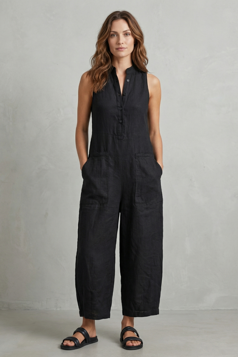 Marchmel | Femme Silhouette minimaliste décontractée – Combinaison