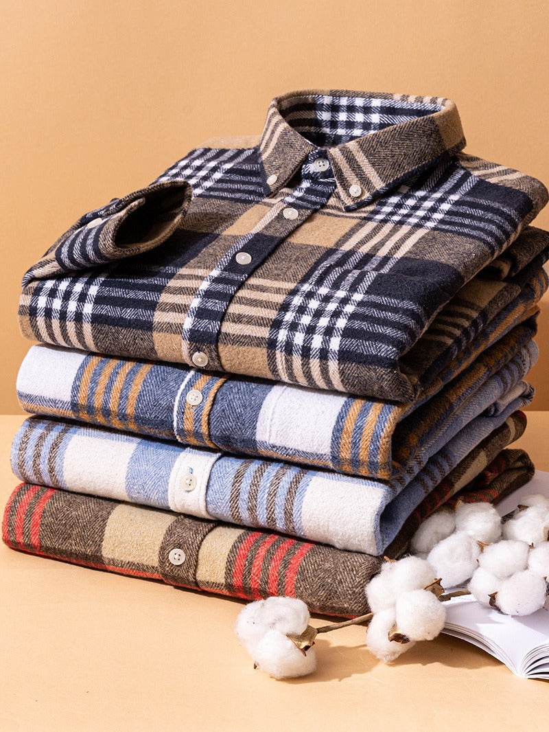 Marchmel | CHEMISE À CARREAUX POUR HOMME MODERNE
