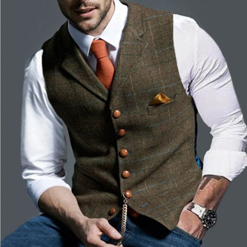 Marchmel | Homme Gilet de Costume Élégant