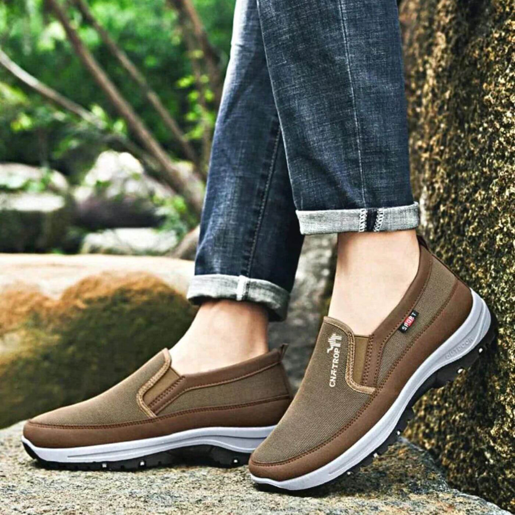 Marchmel | Chaussures orthopédiques homme soutien ergonomique confort amortissant