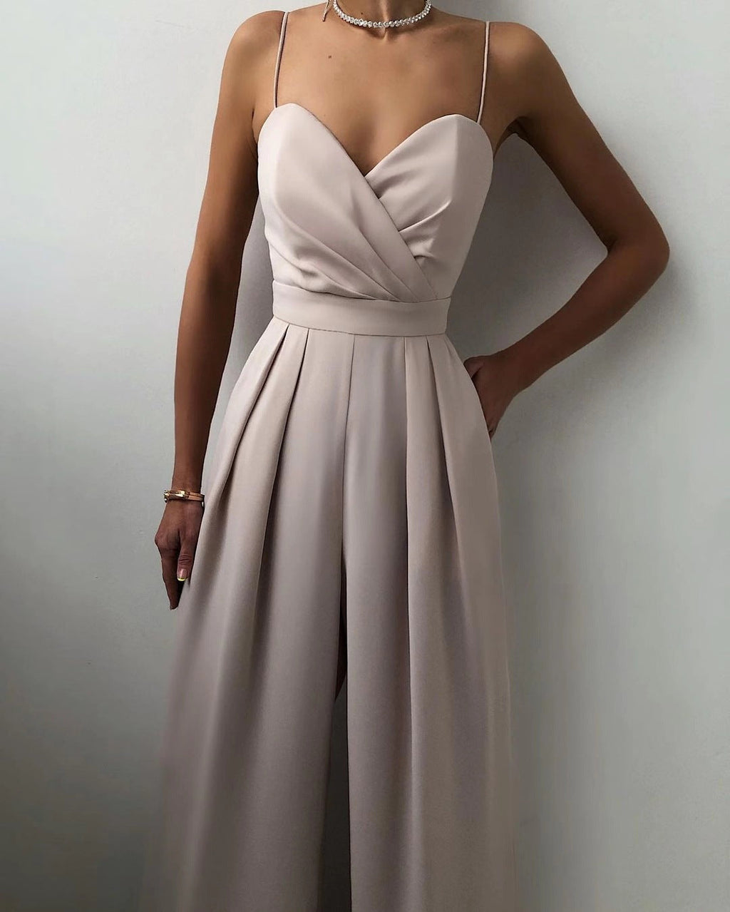 Marchmel | Combinaison femme élégante taille haute silhouette élancée