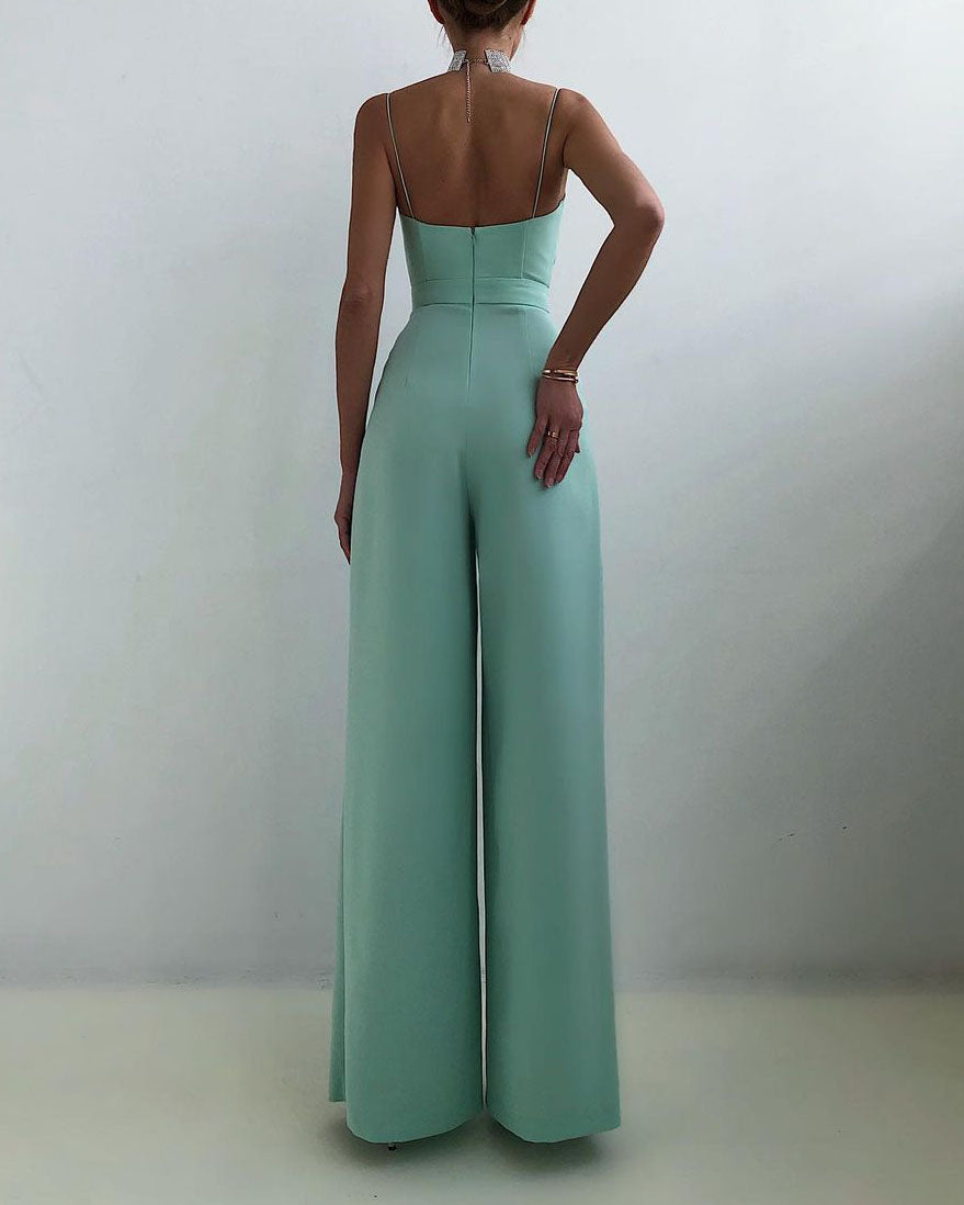 Marchmel | Combinaison femme élégante taille haute silhouette élancée