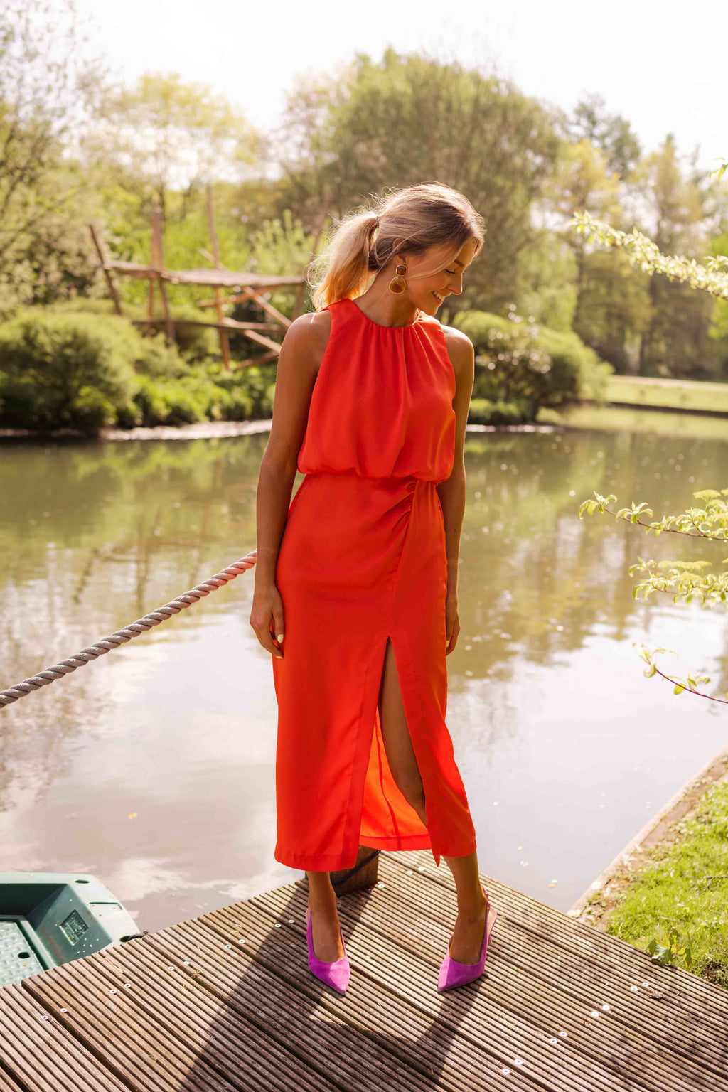 Marchmel | Abito Elegante in Seta Donna