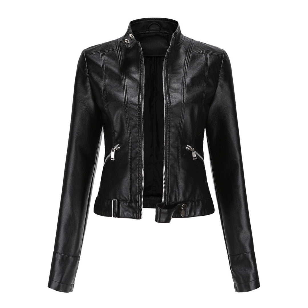 Marchmel | Femme Veste en Cuir Élégante Premium Marlene