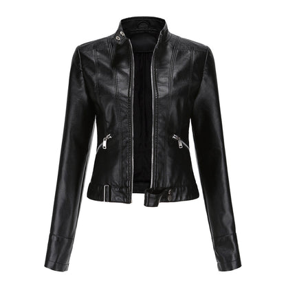 Marchmel | Femme Veste en Cuir Élégante Premium Marlene