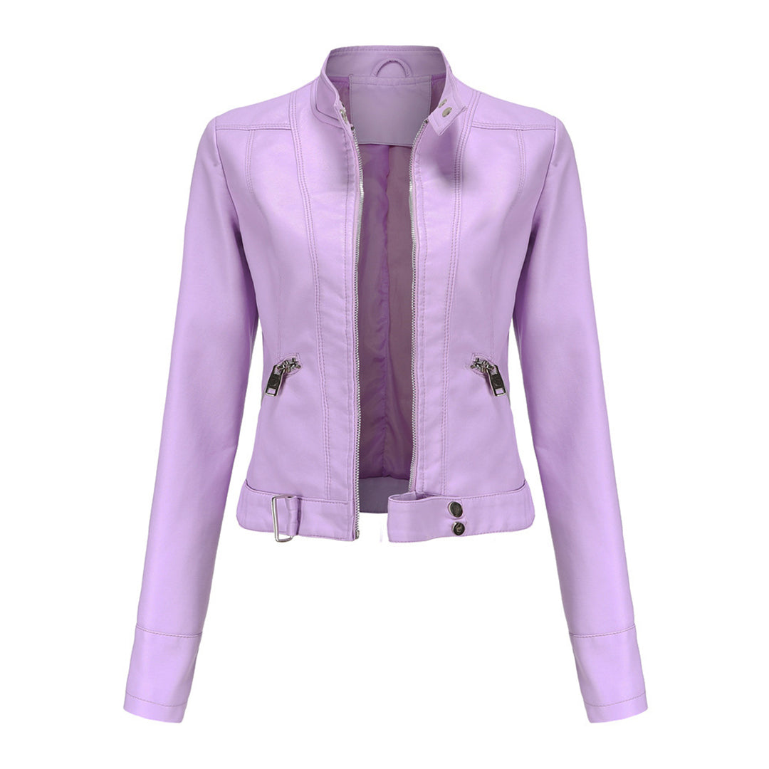 Marchmel | Femme Veste en Cuir Élégante Premium Marlene