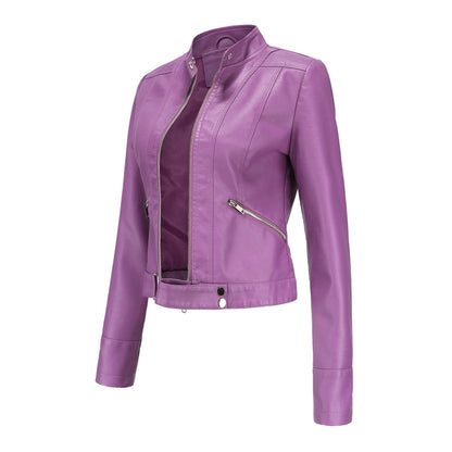 Marchmel | Femme Veste en Cuir Élégante Premium Marlene