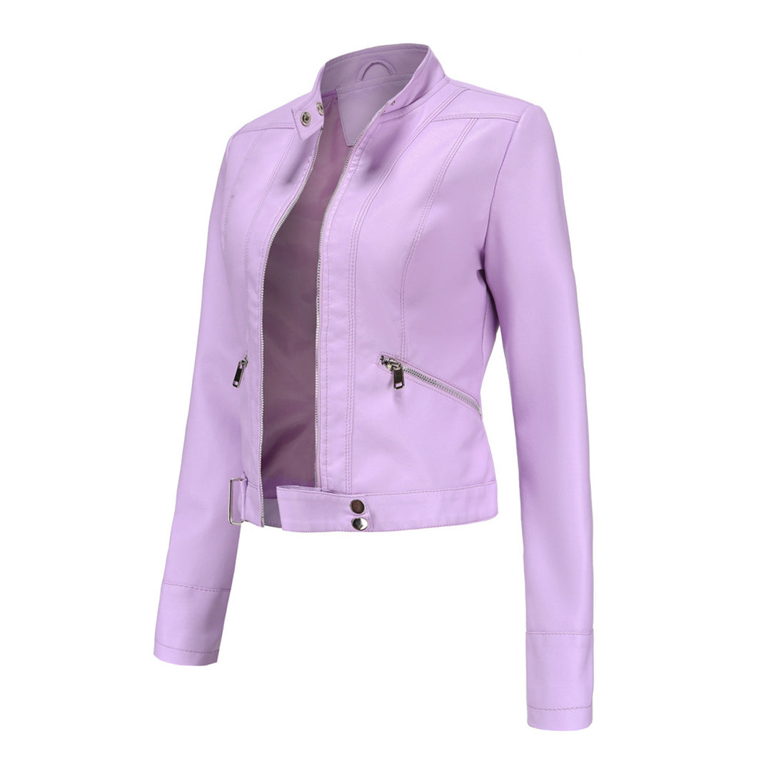 Marchmel | Femme Veste en Cuir Élégante Premium Marlene