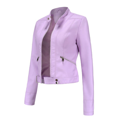 Marchmel | Femme Veste en Cuir Élégante Premium Marlene