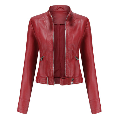 Marchmel | Femme Veste en Cuir Élégante Premium Marlene