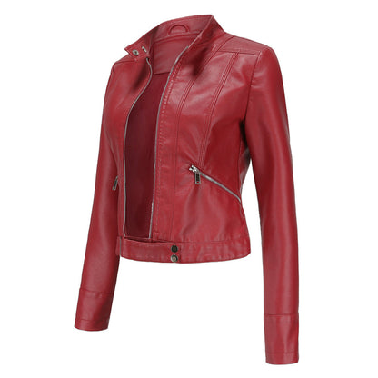 Marchmel | Femme Veste en Cuir Élégante Premium Marlene