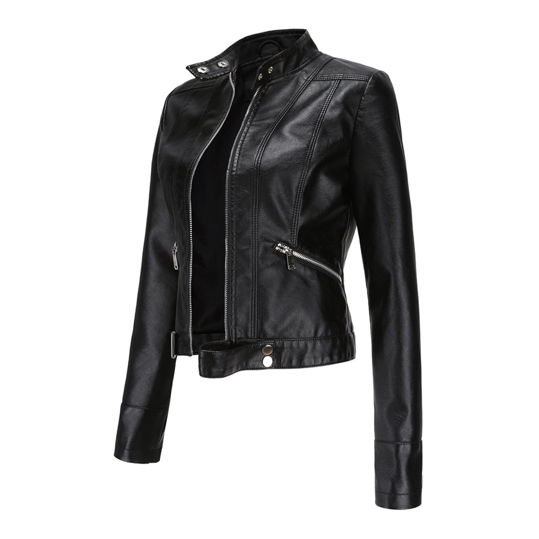 Marchmel | Femme Veste en Cuir Élégante Premium Marlene