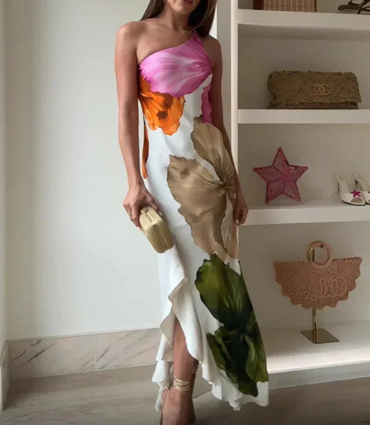 Marchmel | Femme Robe Fleurie Élegante