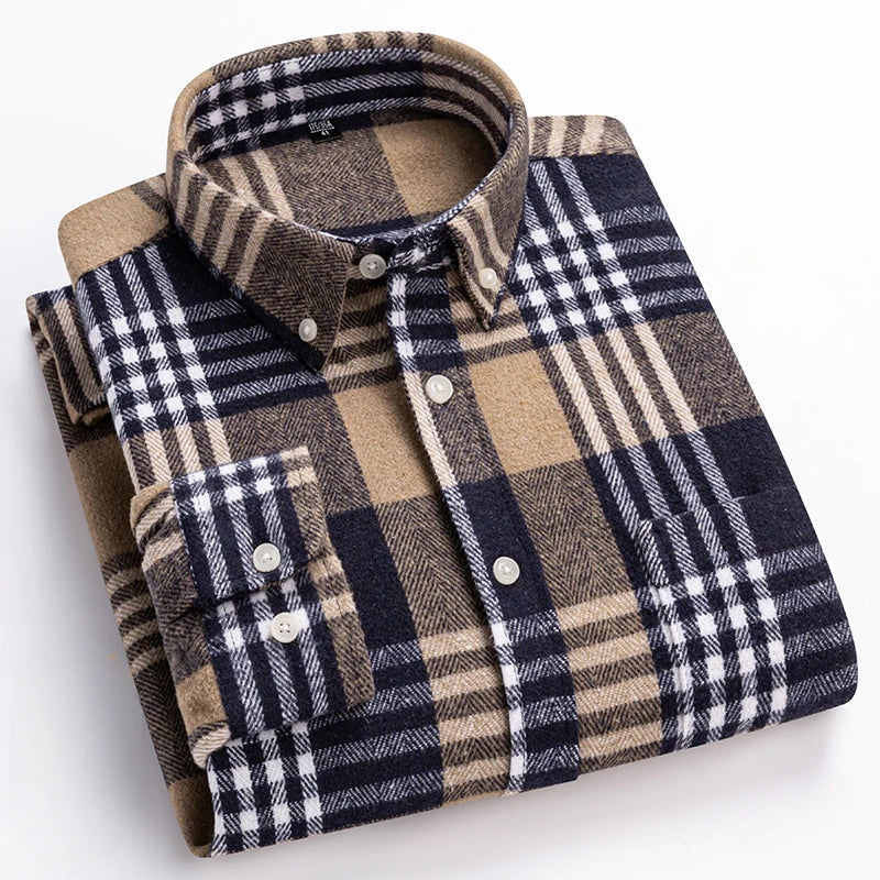 Marchmel | CHEMISE À CARREAUX POUR HOMME MODERNE