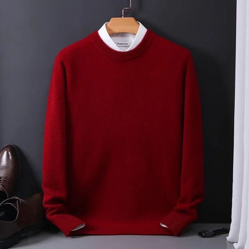 Marchmel | Homme Pull en Cachemire Élégant et Luxueux