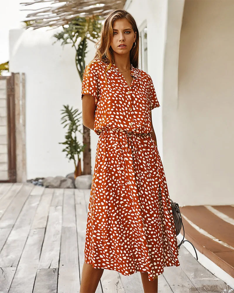 Marchmel | Abito in Cotone Fluido Donna
