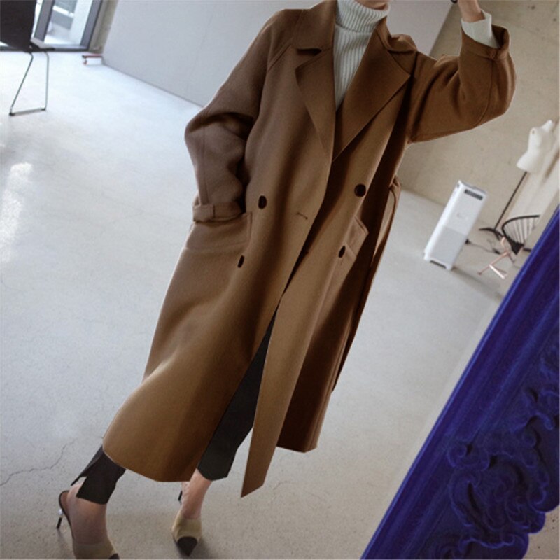 Marchmel | Femme Manteau Long en Laine