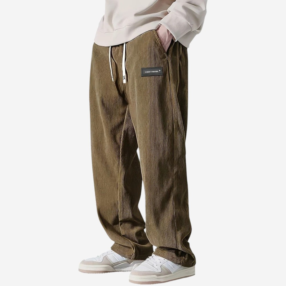 Marchmel | Homme Pantalon Droit Velours Côtelé