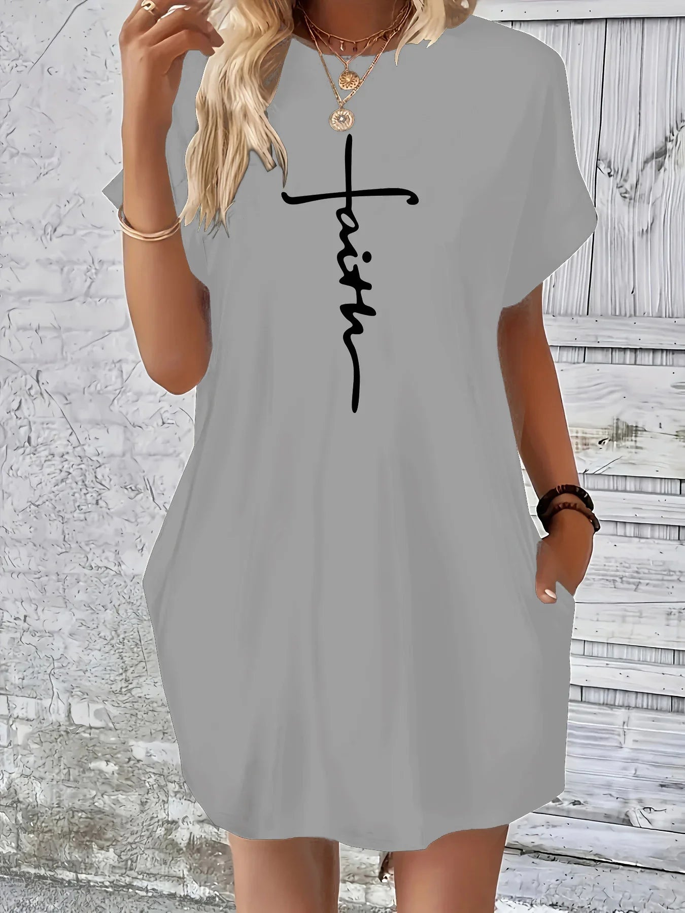 Marchmel | Femme Robe Élégante en Coton